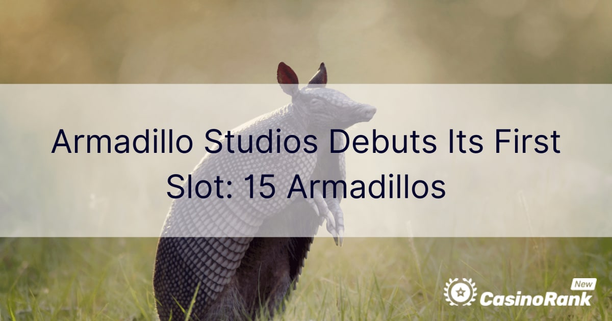 Armadillo Studios បង្ហាញរន្ធដំបូងរបស់ខ្លួន: 15 Armadillos