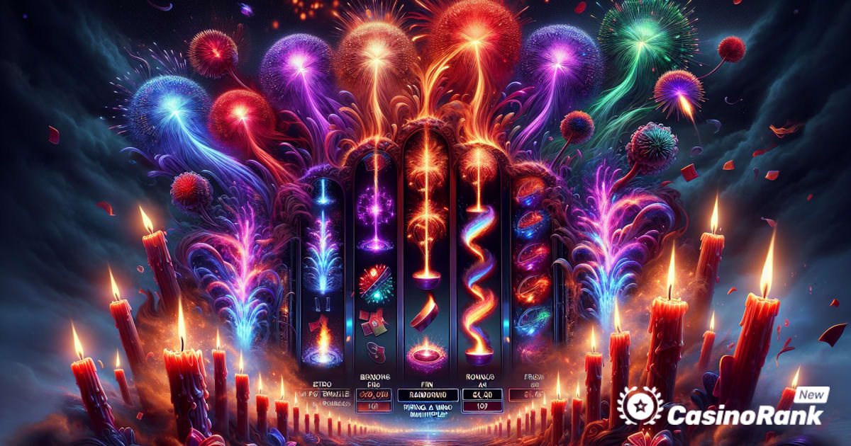 Fireworks Megaways™ ពី BTG៖ ការបញ្ចូលគ្នាដ៏អស្ចារ្យនៃពណ៌ សំឡេង និងការឈ្នះដ៏ធំ