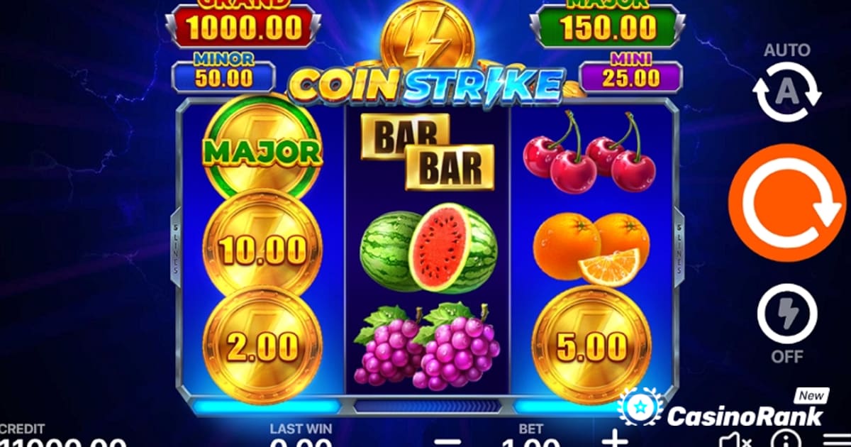 Playson បង្ហាញ​បទ​ពិសោធ​អគ្គិសនី​ជាមួយ​នឹង Coin Strike: កាន់​និង​ឈ្នះ